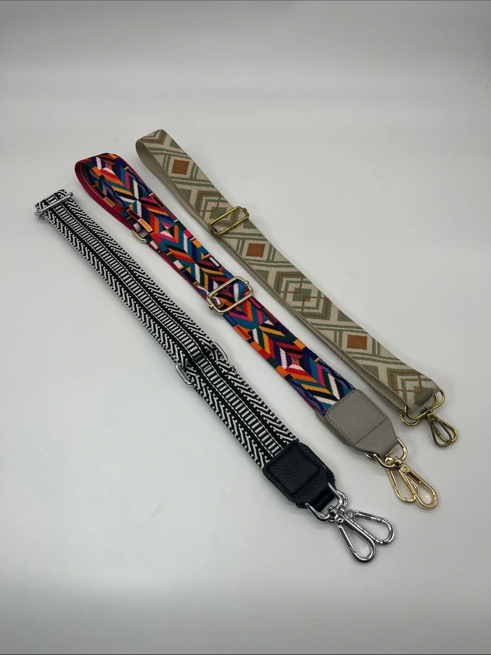 3 adjustable crossbody bag purse straps - Picture 1 of 6